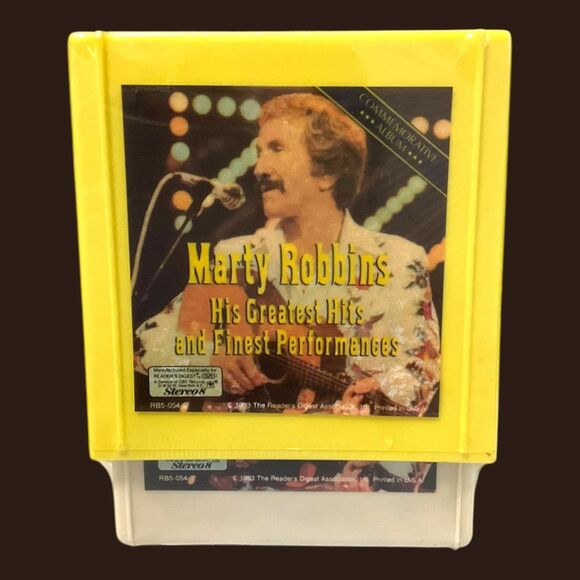 Marty Robbins His Greatest Hits & Finest Performances 8 Track Tapes 1-2 Booklet - Picture 2 of 11